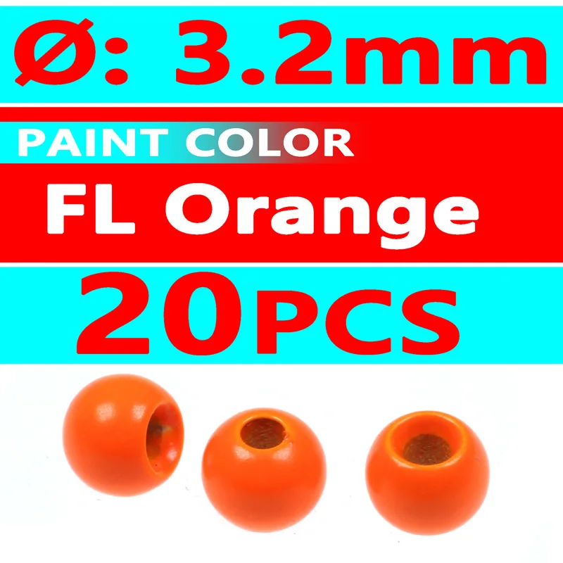 20pcs FL orange 3.2