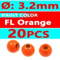 20pcs FL orange 3.2