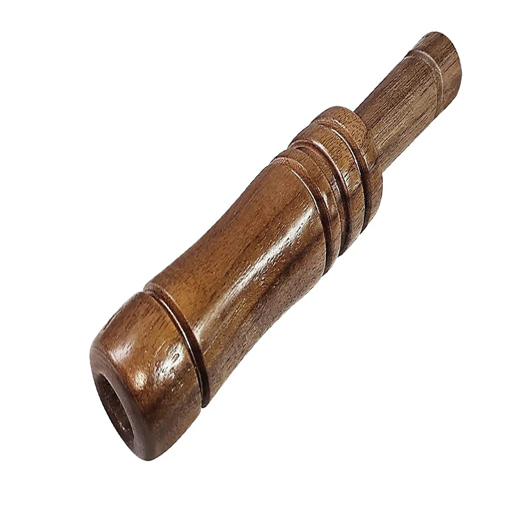 Silbato de caza al aire libre, señuelo de imitación de faisán, llamada de pato, voz, pájaro, ganso, trampa de voz, silbato de madera de roble marrón, envío directo - imagen 4