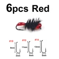 6pcs red