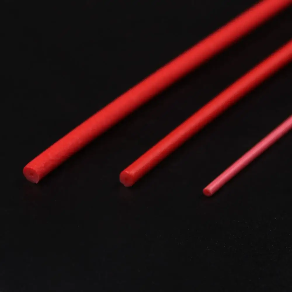 Bimoo, 10 unidades por paquete, espuma cilíndrica de alta densidad con orificio central para flotador de pesca, aparejo de atado de moscas, fabricación DIY, etc. Tamaño S M L - imagen 3