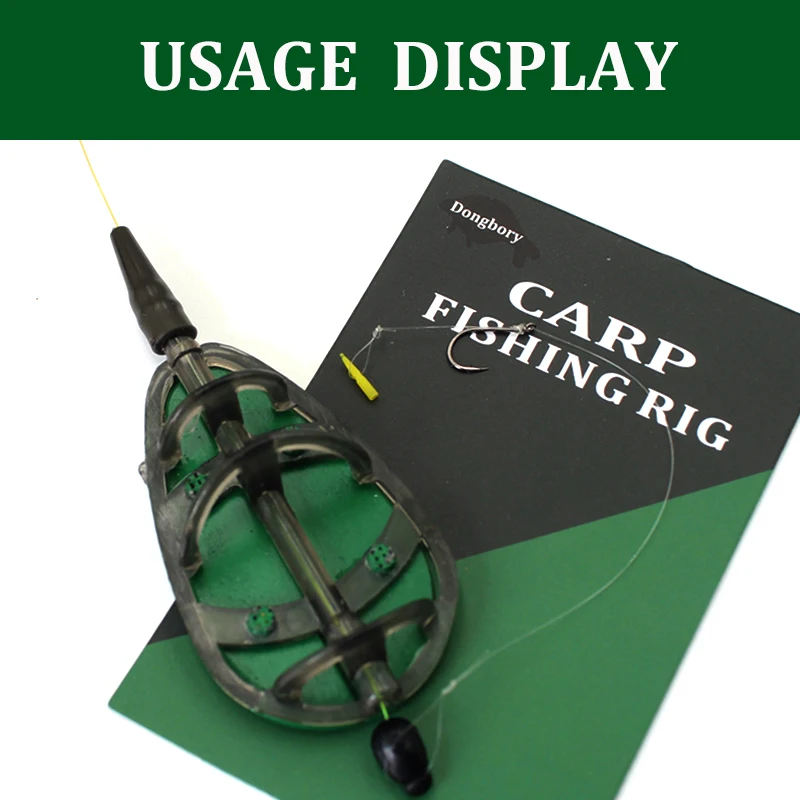 Anzuelos de pesca de carpa, accesorio de acero al carbono, 30 unidades - imagen 5