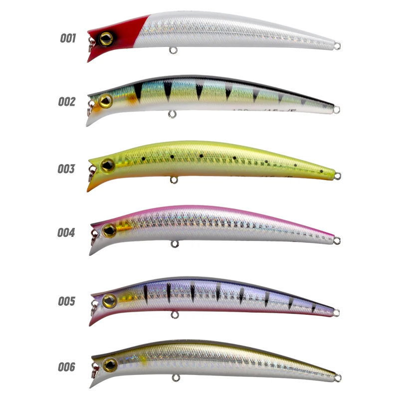 D1 Rockfishing Minnow Señuelos de Pesca Komomo, 120mm, 15g, cebo flotante Artificial para carpa, accesorios de pesca, aparejos 2020 - imagen 5