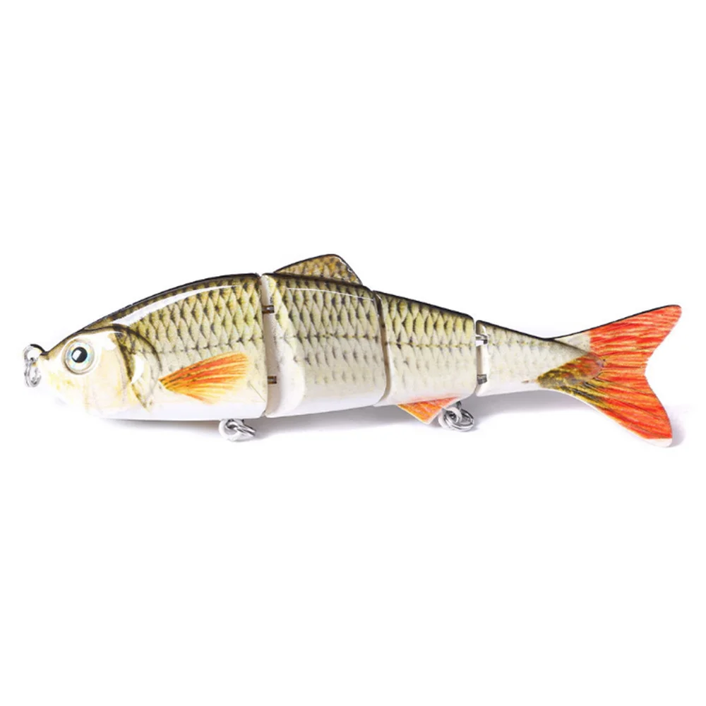 Señuelo de pesca Wobblers que se hunden, secciones multiarticuladas, cebo duro Artificial, Swimbait, herramientas de pesca de carpa, 1 Uds., 12cm, 16,6g - imagen 4