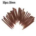 50pcs 30mm brown