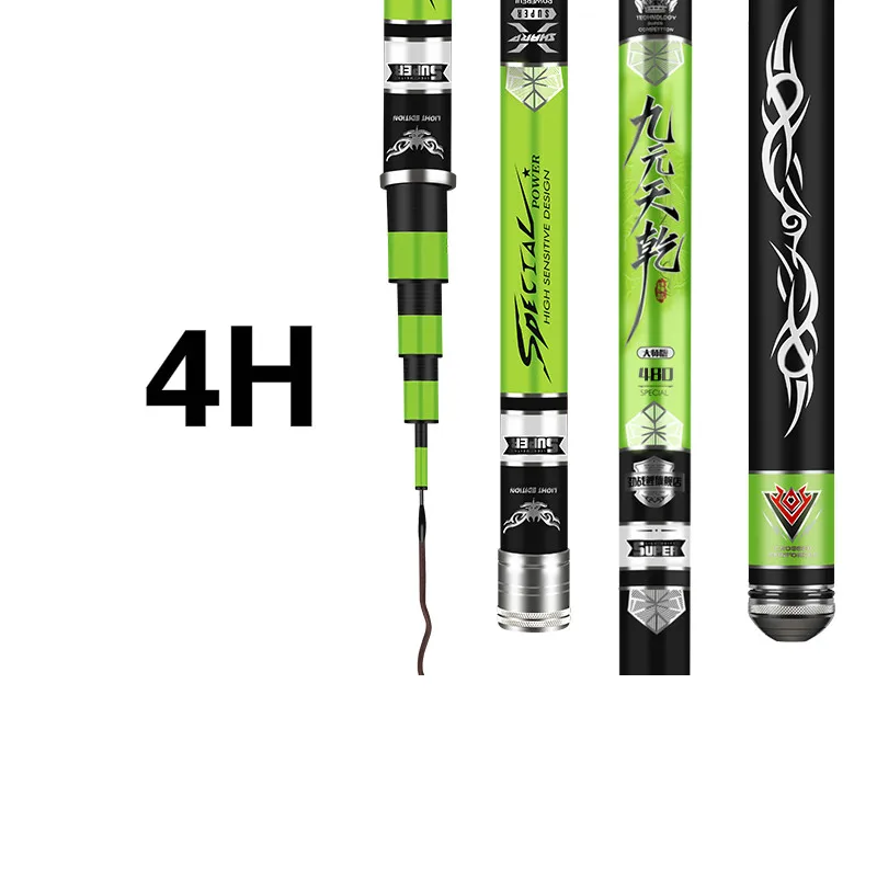 Caña De pescar 4H 5H 6H, caña De pescar dura De Taiwán, Olta, 60T, De carbono, aparejos De Pesca, cañas De Pesca De carpa negra - imagen 2