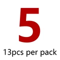 5  13pcs per pack