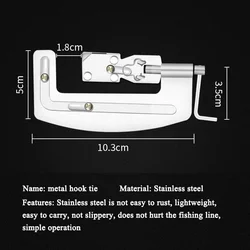 FLYSAND Anudador linea Semiautomatico en acero para pesca en mar