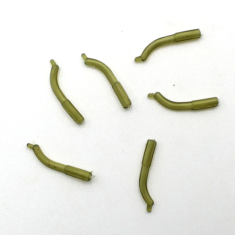 30 Uds. Accesorios de pesca de carpa D Rig kickers ganchos línea alineadores manga anti enredos para el cabello ronnie plataformas aparejos finales - imagen 5