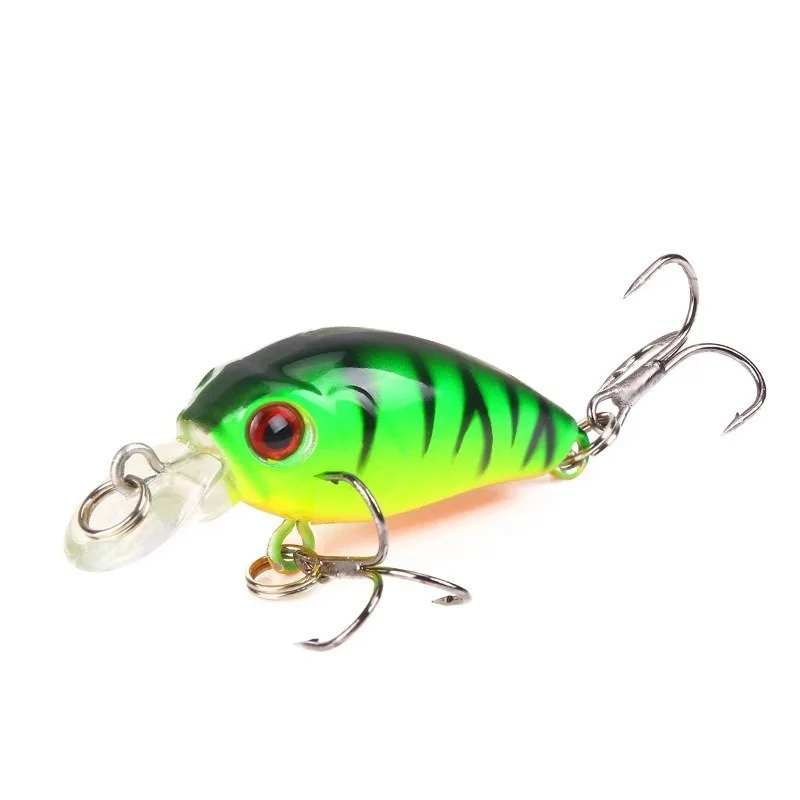 Señuelo de pesca de pececillos, cebo duro Crankbait, Topwater, lubina Artificial Wobbler, accesorios de pesca con mosca japonesa, 45mm, 3,8g, 1 pieza - imagen 5