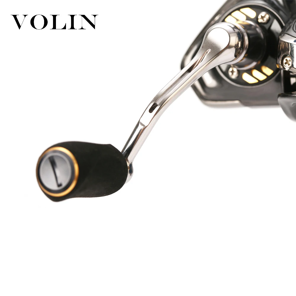 Volin-carrete de pesca giratorio de aluminio anodizado, doble aparejo de pesca de carpa, 8KG, 11 BB, 5,2: 1, Seris 800 - imagen 3