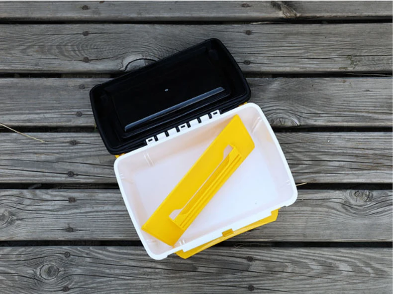 Una caja de almacenamiento versátil para organizar y transportar artículos