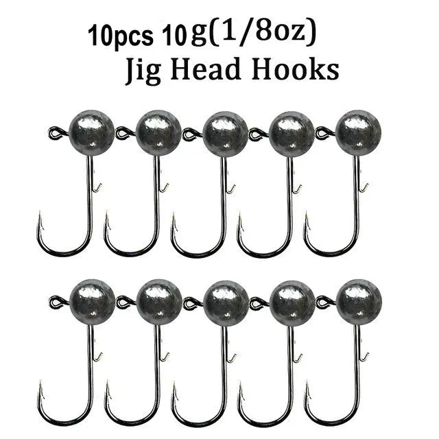 10pcs 10g fishhook