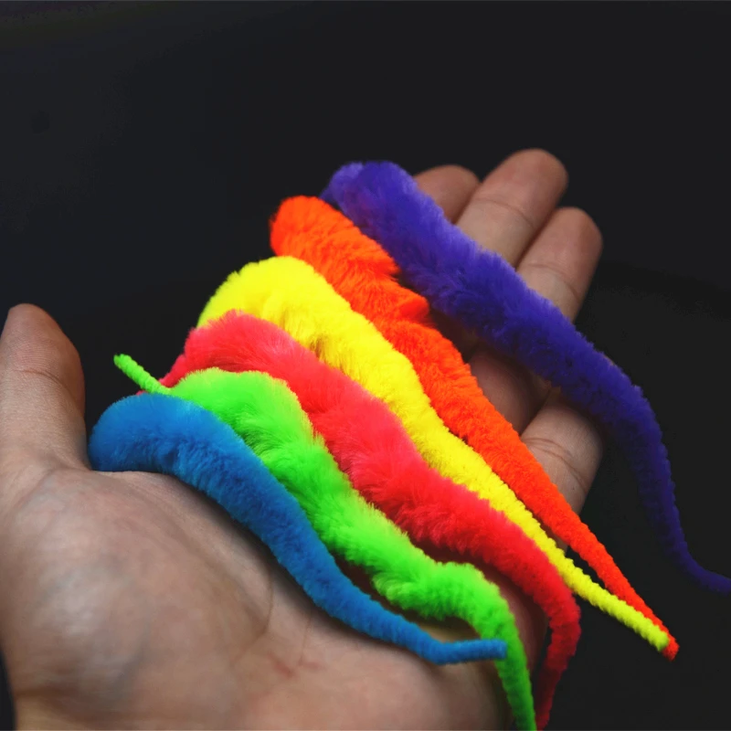 Mascarillas para atar cebos grandes, 5 colores, 5,7 '', 10 unidades - imagen 5