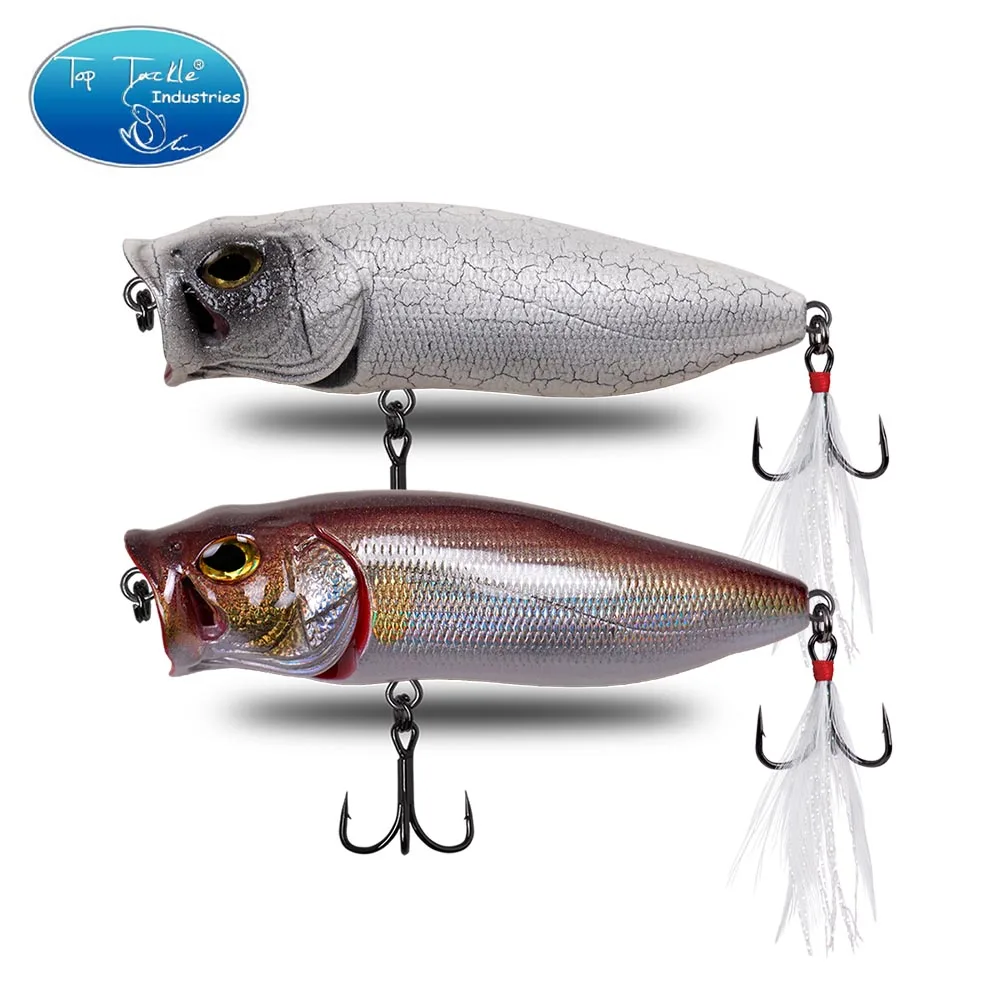 Cebo flotante para pesca de lubina, señuelo Cf artificial de plástico ABS, 80mm, 16,5g, Topwater con branquias realistas - imagen 5