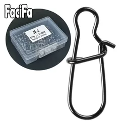 Broches de pesca en acero inoxidable – enganche a presión y clips