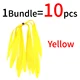 10pcs yellow