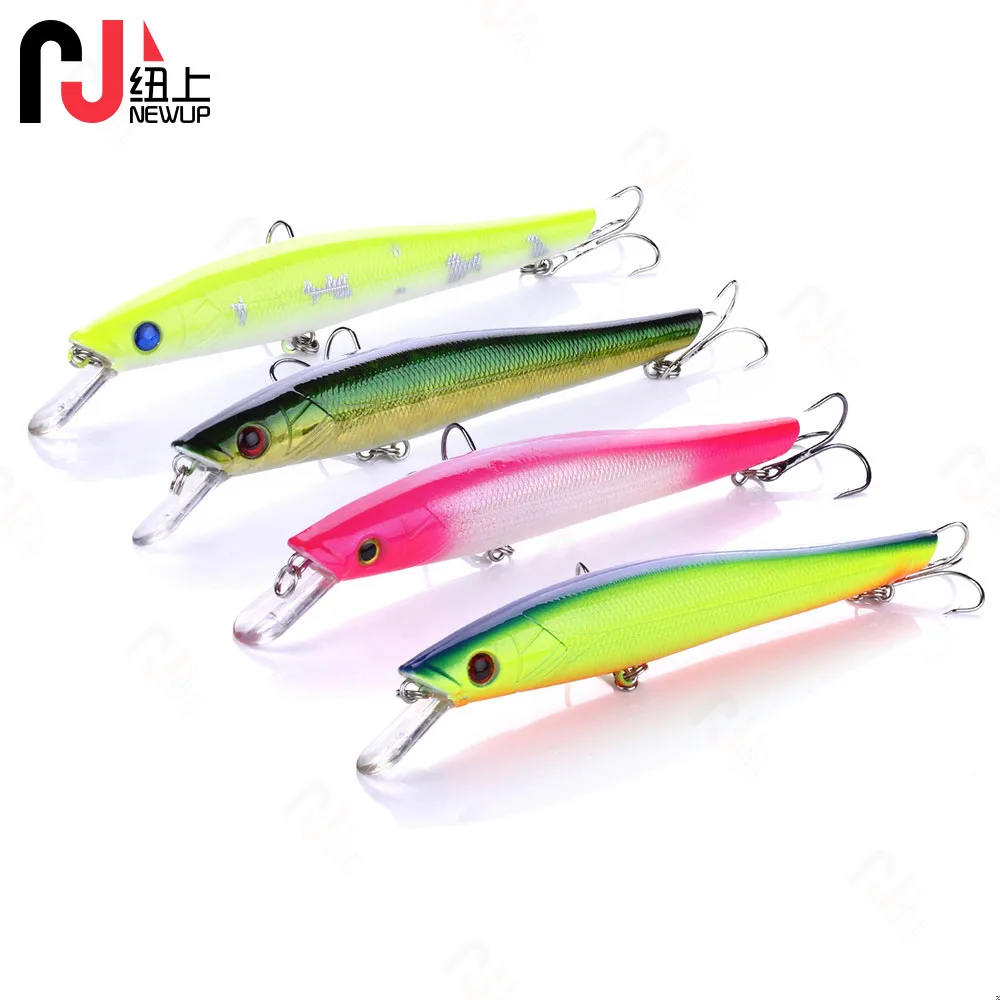 Señuelo de pesca Artificial, cebo duro de lubina, aparejos de pesca de plástico, Wobblers Minnow, Crankbait, 18g, 14,5 cm, 1 pieza - imagen 5