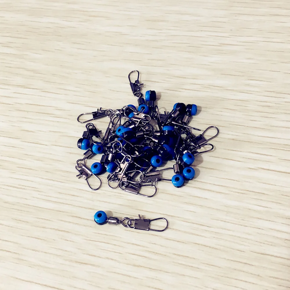 Conectores para flotador de pesca, herramientas de agua salada, suministros giratorios, aparejos de pesca, 10 unids/lote - imagen 4