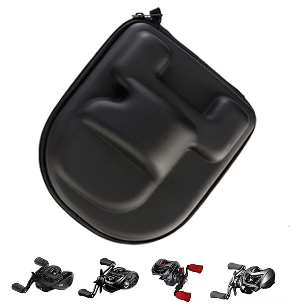 Luz Original fuerte bobina para pesca Protector caja carrete giratorio cubierta impermeable rueda de EVA caja de engranajes de almacenamiento de bolsa de esponja Liner - imagen 2