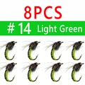 8pcs sz14 Lt Gn