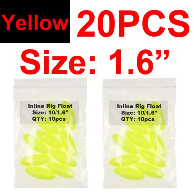 20pcs yellow L
