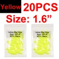 20pcs yellow L