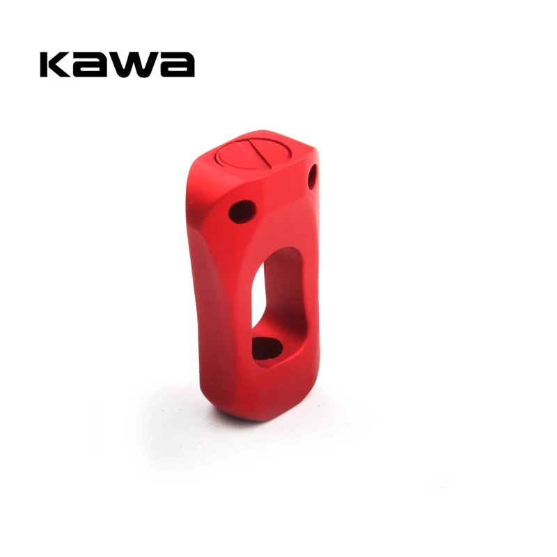 Kawa-perilla de mango de carrete de pesca, perilla de aleación de aluminio para carrete de Spining de fundición de cebo, accesorio de aparejos de pesca S/D, incluye rodamiento, 1 unidad - imagen 4
