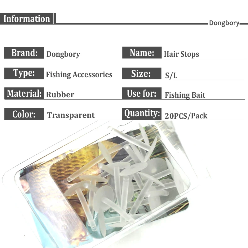 Cuentas y tapones incluidos en el kit