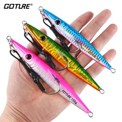 Goture Cuchara metálica jigging para lubina – Señuelo efectivo