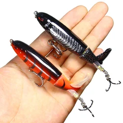 1 pieza de señuelo de pesca Minnow, 11cm, 13g/15g/35g, señuelos crankbait para pesca flotante, Wobblers, cebos para lucios, aparejos