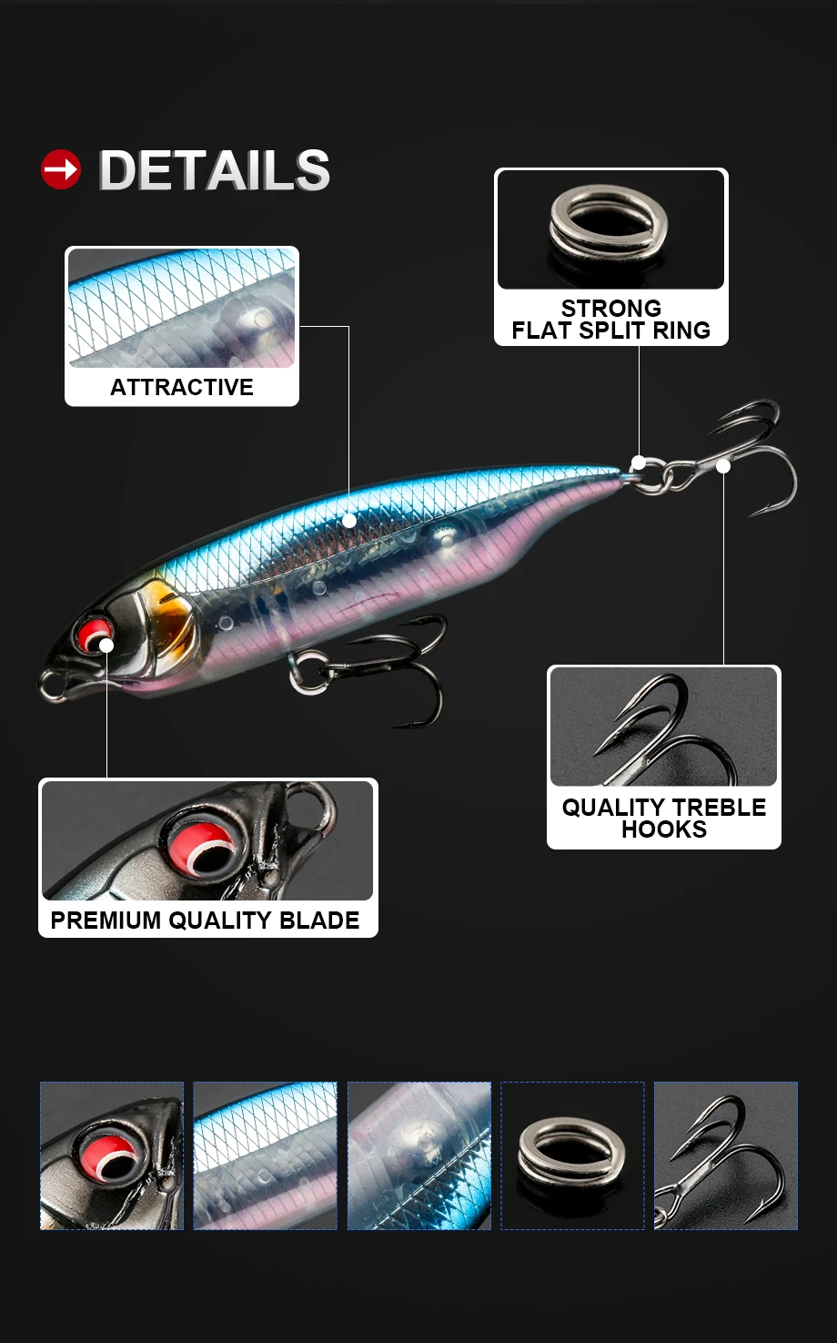 Ilustración de la esfera metálica interna y su efecto en el balanceo