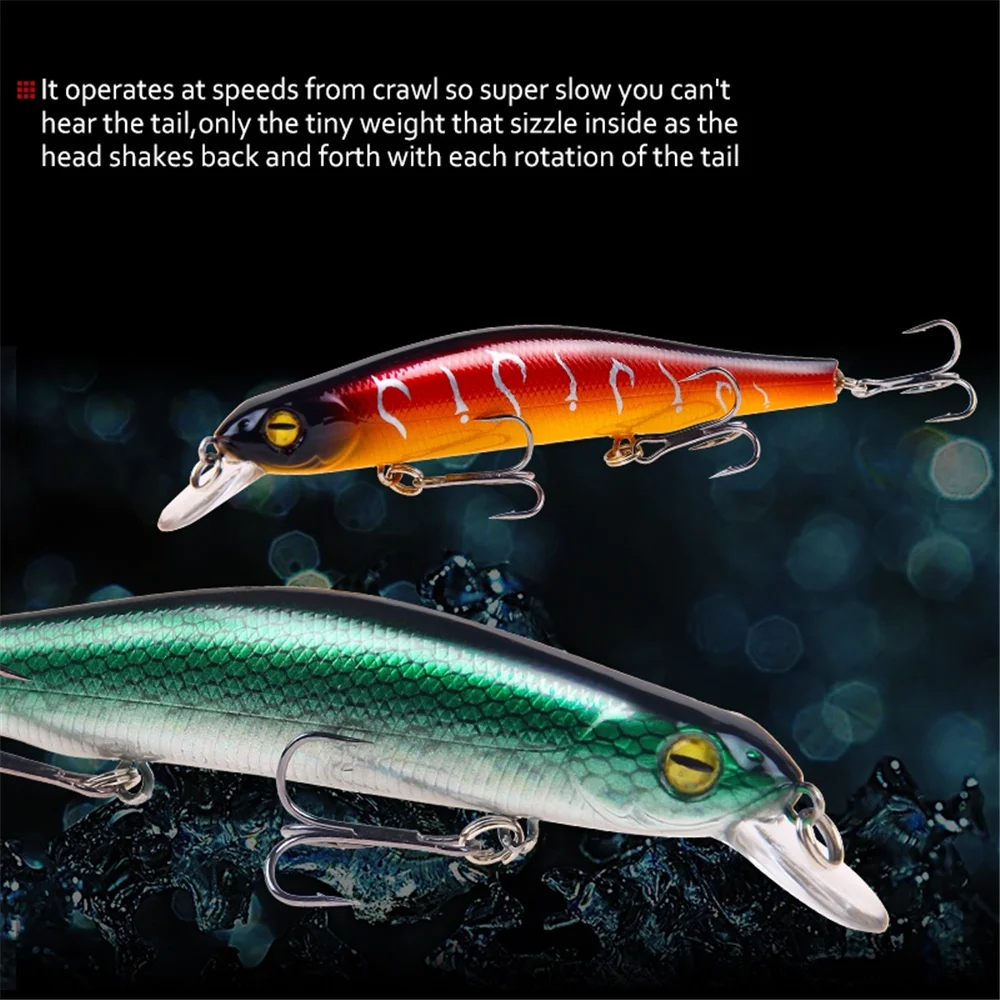 Sistema magnético flotante de fundición lejana, Señuelos de Pesca de pececillos, 12,5 cm, 17,7g, cebo de plástico Artificial, aparejos Wobblers, 1 unidad - imagen 5