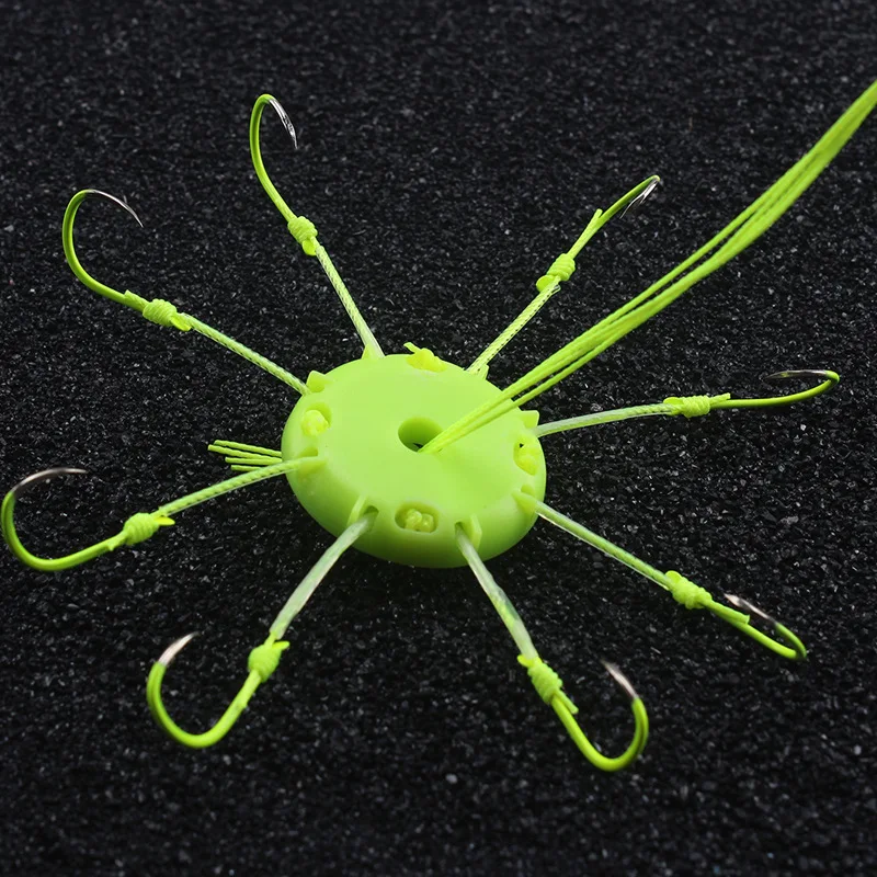 Nuevo diseño de anzuelo de cangrejo de pesca, anzuelos de explosión de carpa plateada, placa plana, señuelo Artificial cuadrado, anzuelo de cebo - imagen 2