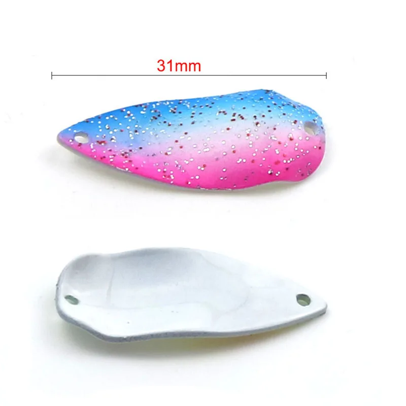 HISTOLURE trucha SPOON 2,8g cuchara cebo Spinnerbait cobre Metal Señuelos de pesca cebo Artificial para trucha Pike perca - imagen 4