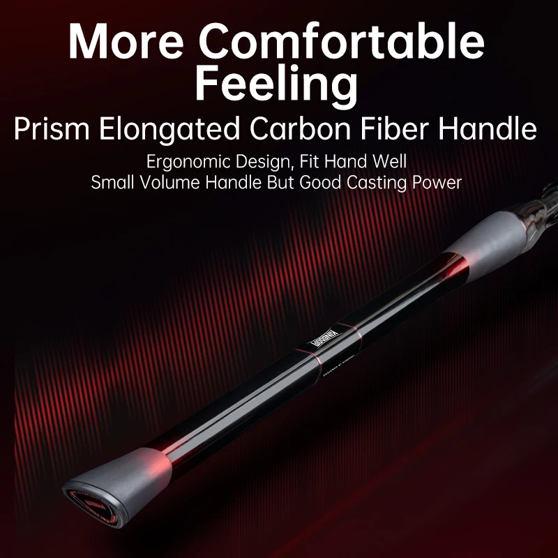 Kingdom Keel-II caña de pescar de viaje 4 + 1 secciones señuelos de trucha hueso giratorio ultraligero para Lucio señuelo cañas de pescar fibra de carbono - imagen 5