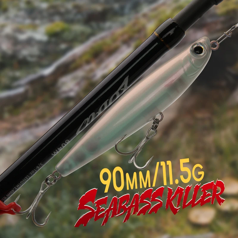 Wondershot D02 Señuelos de Pesca 2024 Bass Killer 90mm/11,5g Isca Artificial Wobbler Señuelos de Pesca de Carpa cebos artificiales aparejos - imagen 2