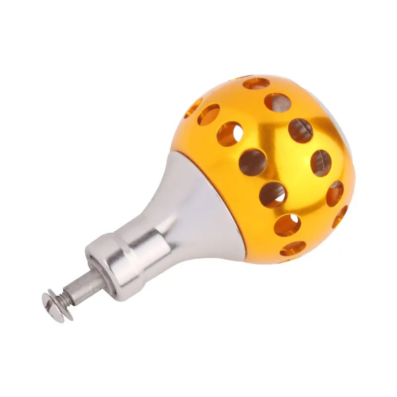 RUKE-carrete de pesca de Metal mecanizado, nuevo diseño, perillas de mango, carretes giratorios de fundición de cebo, accesorio de aparejos de pesca - imagen 5