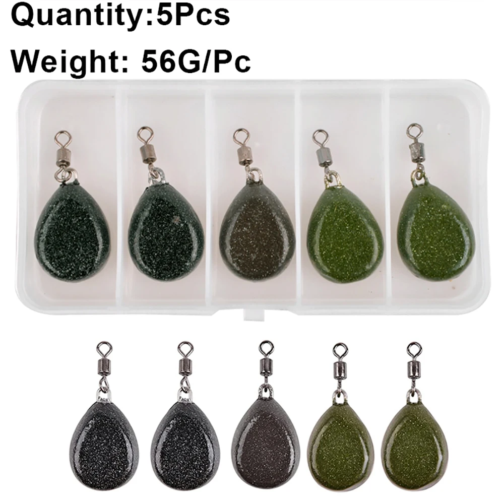 5PCS Carp Sinker