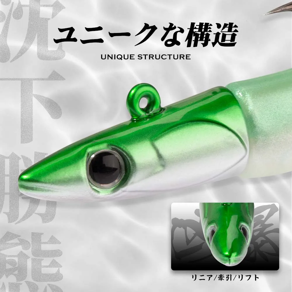 Hunthouse-SEÑUELOS blandos de pececillo negro, 112mm/12g, cabeza de plantilla, hundimiento para trucha lubina 2020, aparejos de pesca LW246 - imagen 5