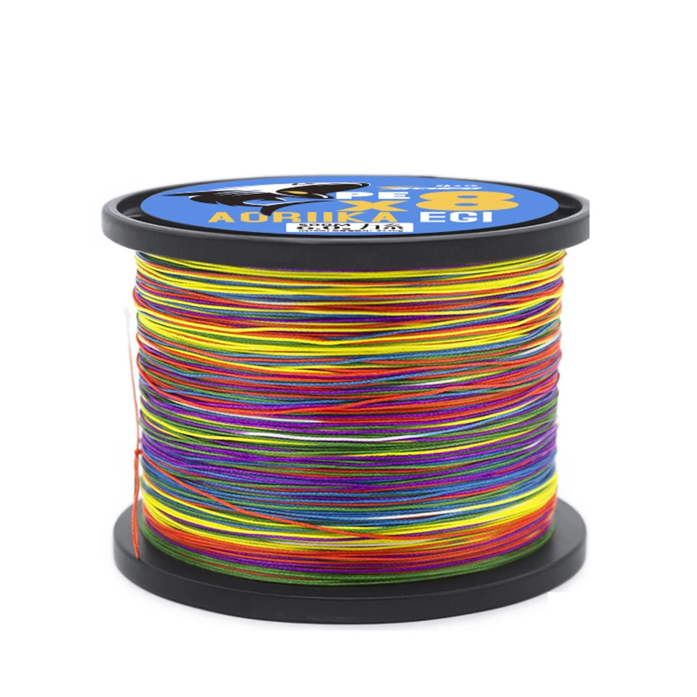 Sedal de pesca de PE fuerte, 300M, 500M, 4 soportes, 9 hebras, hilo de pesca trenzado multifilamento, duradero, antimordedura, X99G - imagen 4