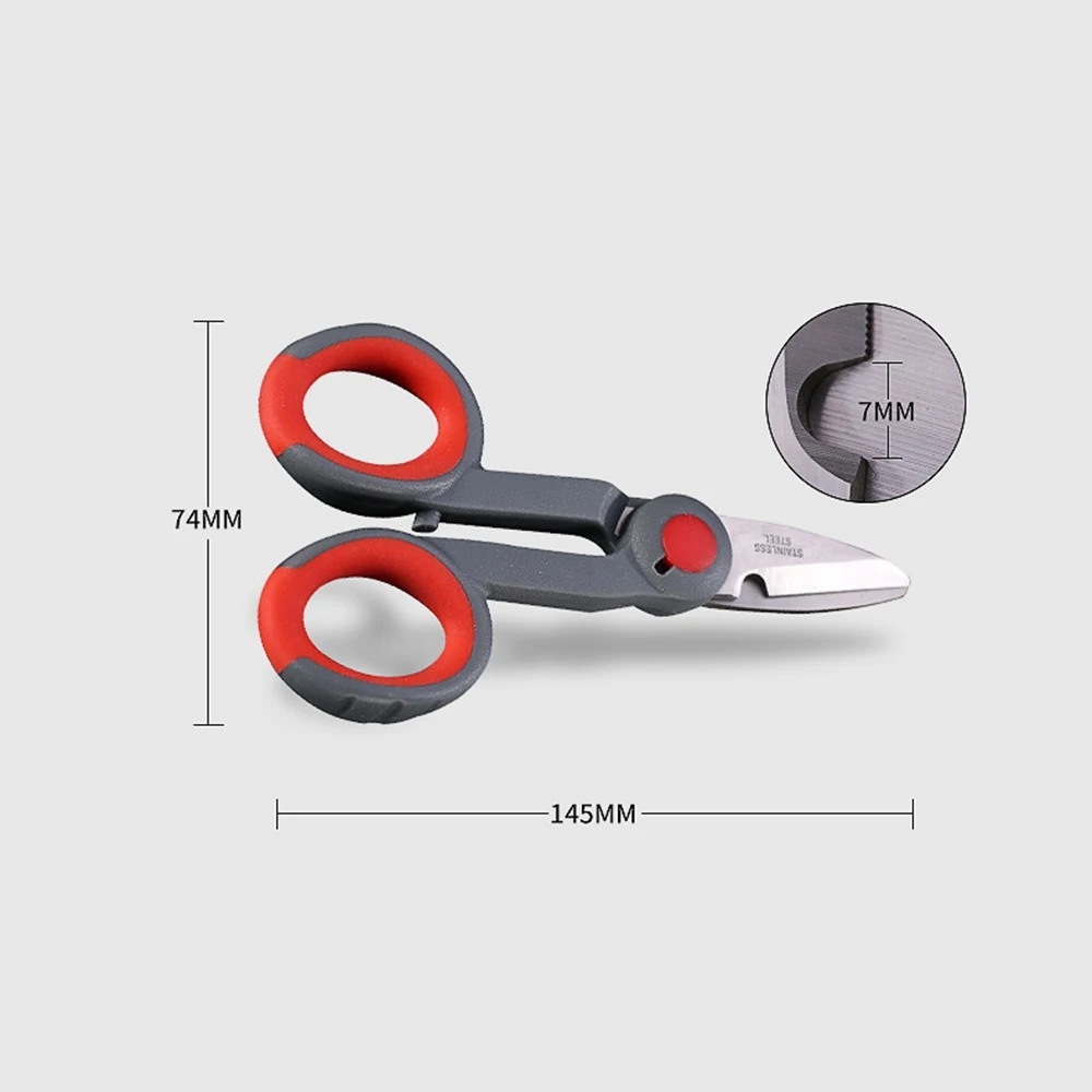 Tijeras de pesca de PE, cortador de señuelos de línea trenzada, Mini tijeras de uso para peces, herramientas de pesca de carpa portátiles multifunción - imagen 4