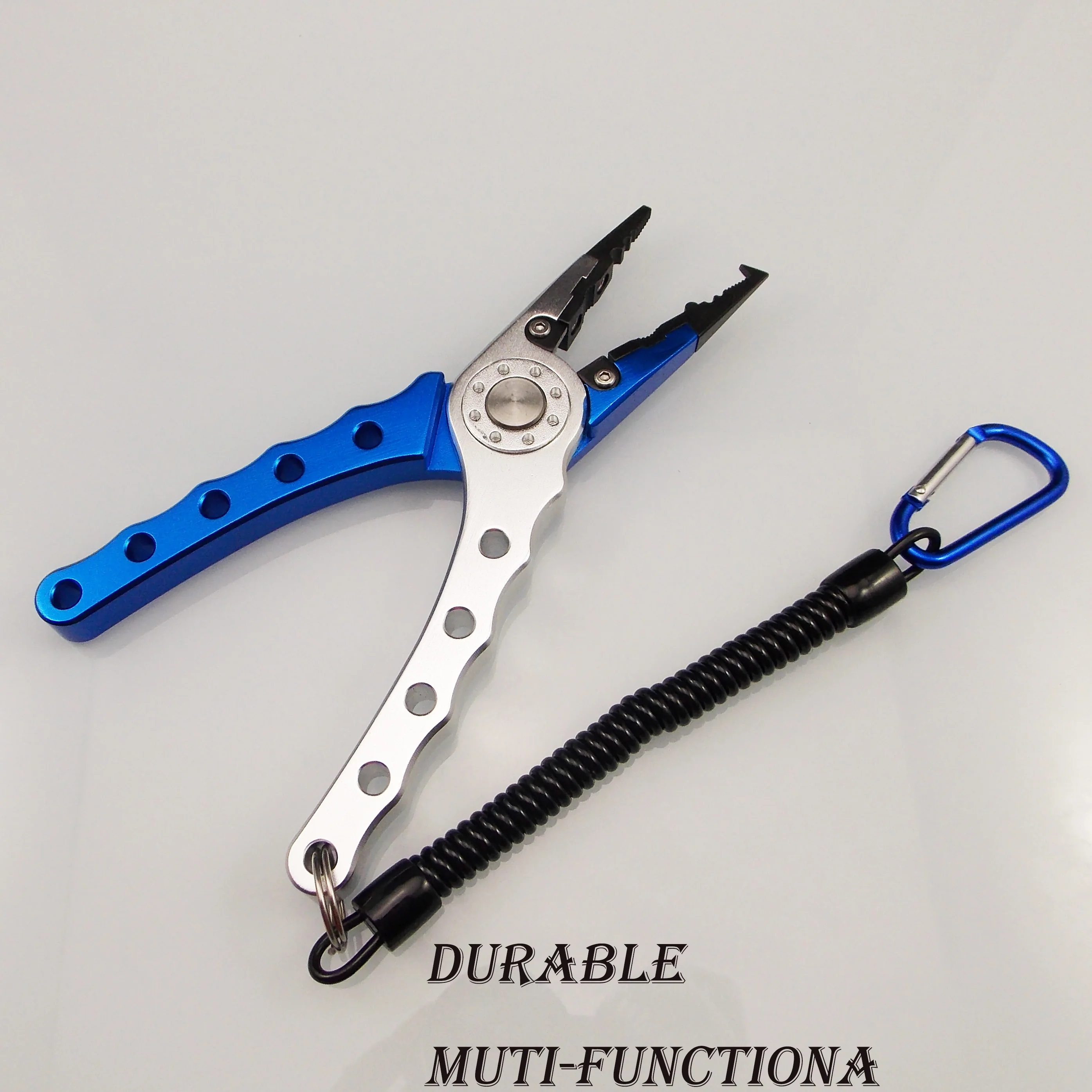 KESFISHING Fishing Plier 180mm 182g Clip Split Ring Cutter Aluminum Hand Hook Remover Braid Line Cutting - imagen 2