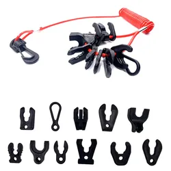Llave de Seguridad Motor Fueraborda Universal con Cordón