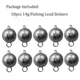 14g lead sinkers
