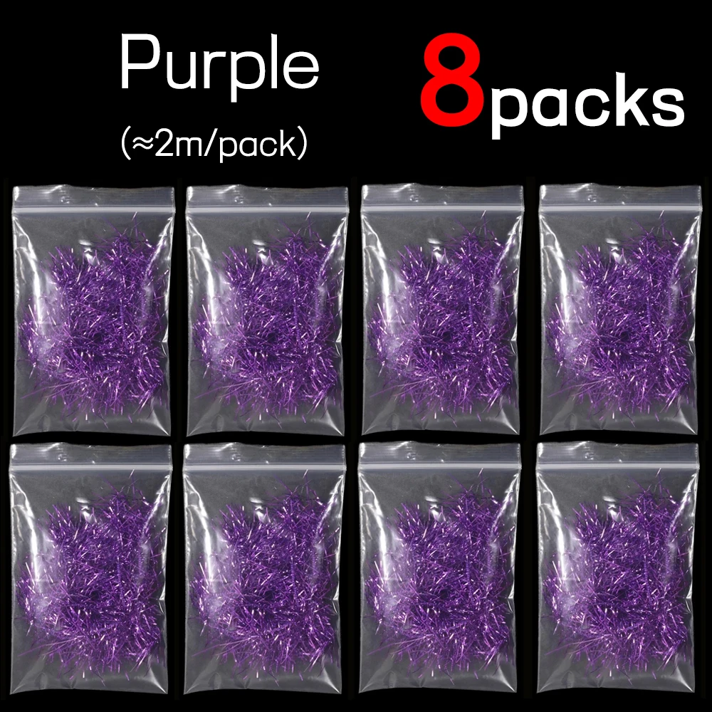 8 bags Purple