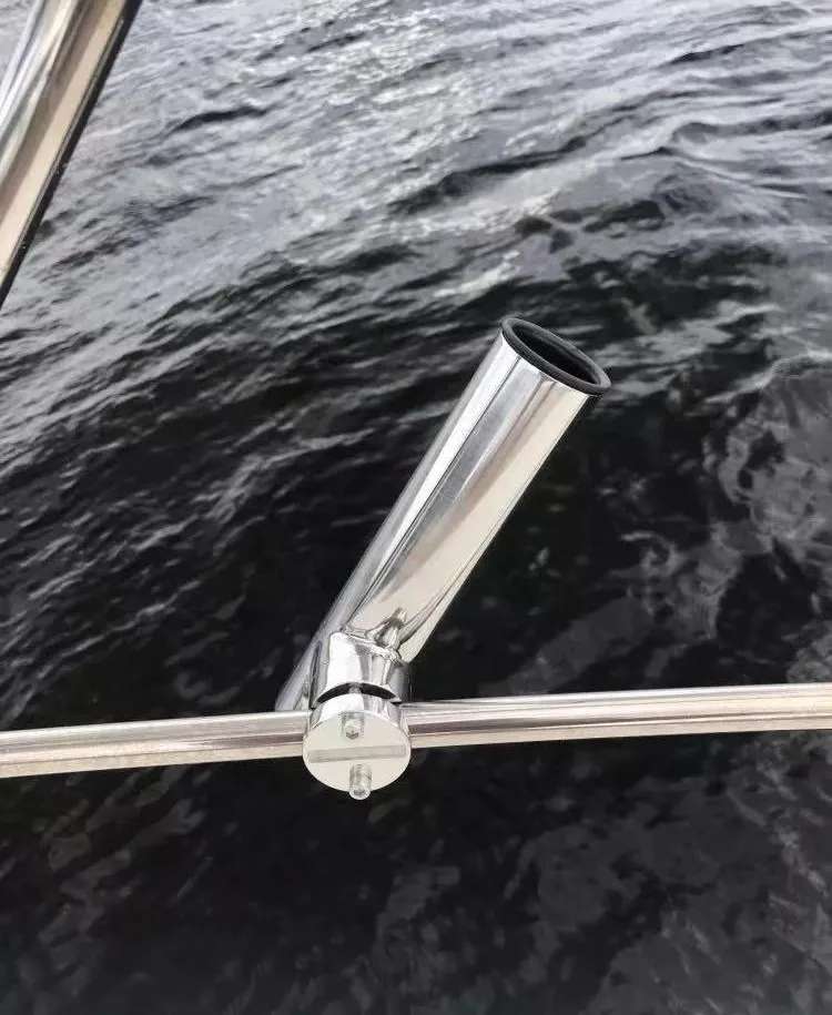 Soporte para caña de pescar de acero inoxidable, Hardware marino, soporte para riel de 19-25mm, accesorios para barcos - imagen 5