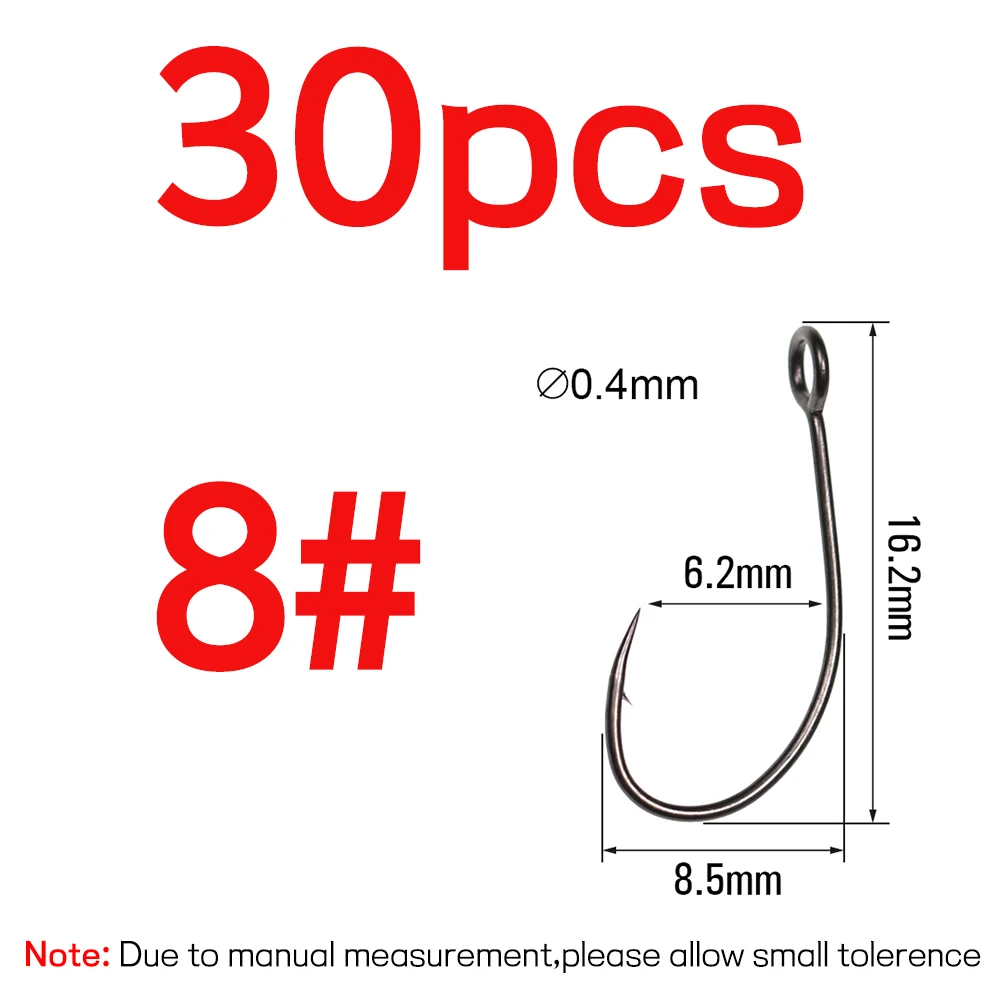 30pcs  Size  8