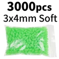 3x4mm 3000pcs green