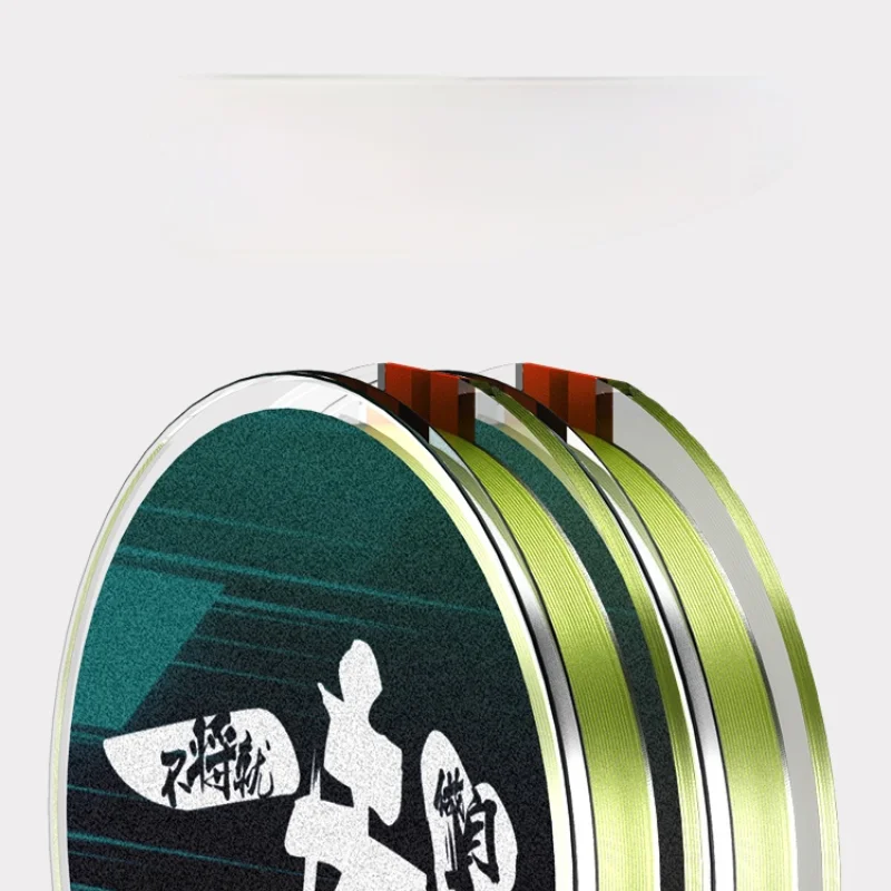 Cable Invisible fluorescente de nailon para pesca en Mar, cable de hundimiento de tracción fuerte, 2 piezas, 50m, Accesorios de alambre para peces nocturnos - imagen 4